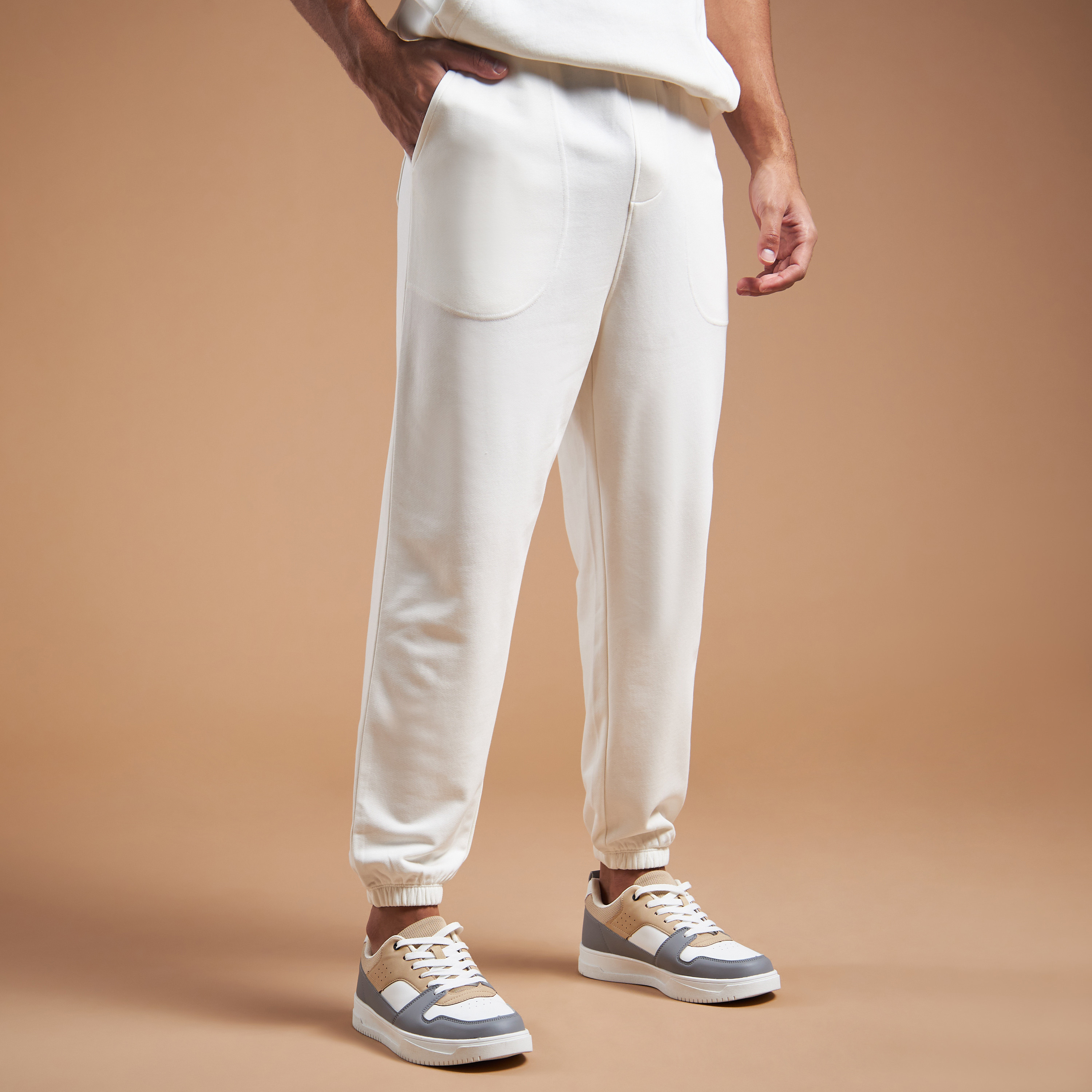 Low rise joggers sales mens