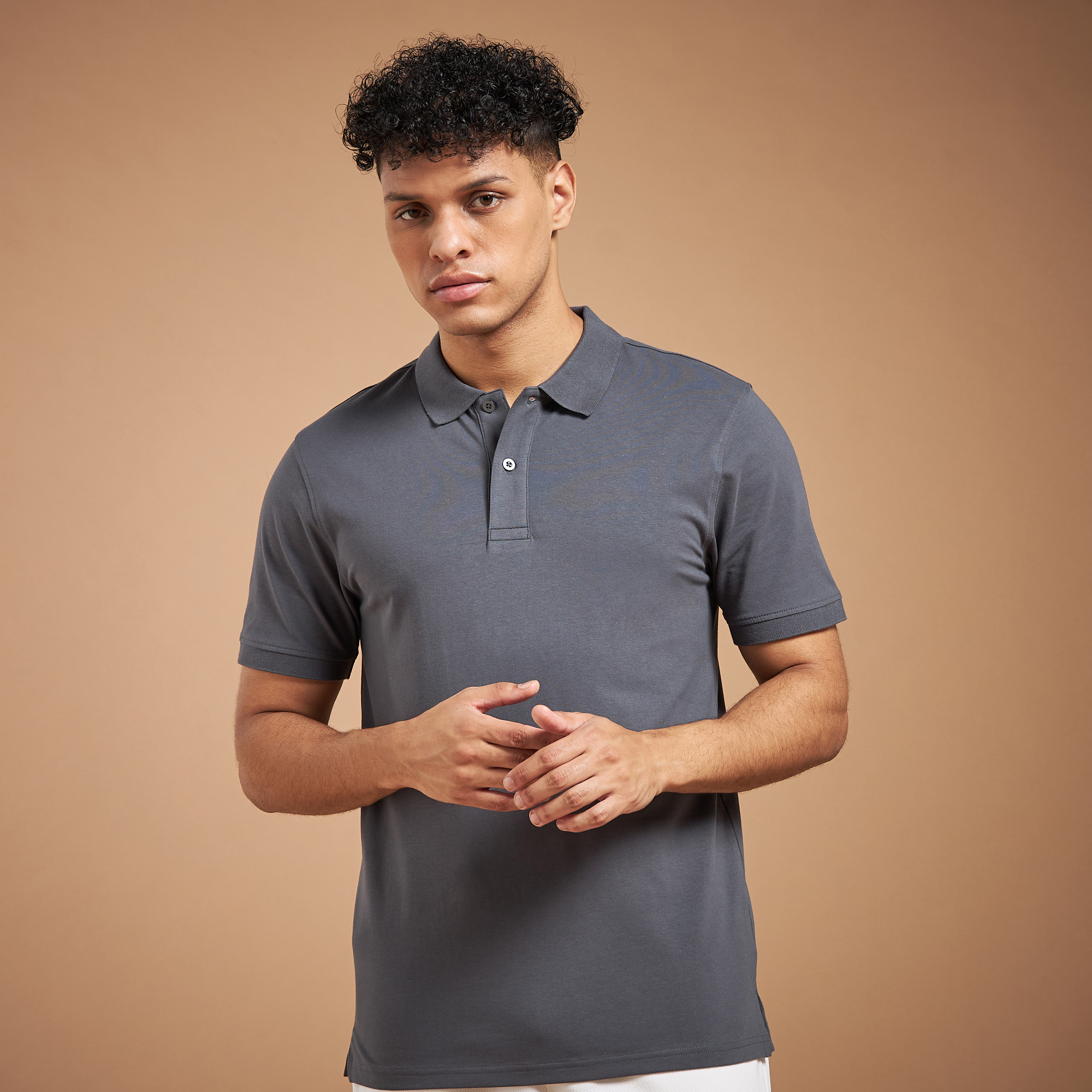 Shop Plain Polo T shirt Online Max UAE