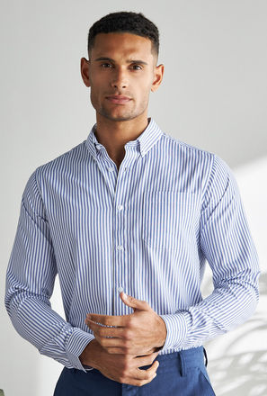 Striped Better Cotton Shirt-mxmen-clothing-tops-shirts-3