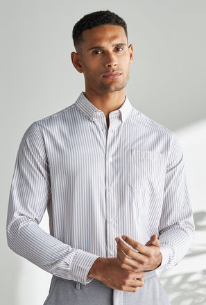 Striped Better Cotton Shirt-mxmen-clothing-tops-shirts-1