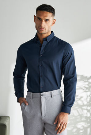 Textured Better Cotton Shirt-mxmen-clothing-tops-shirts-2