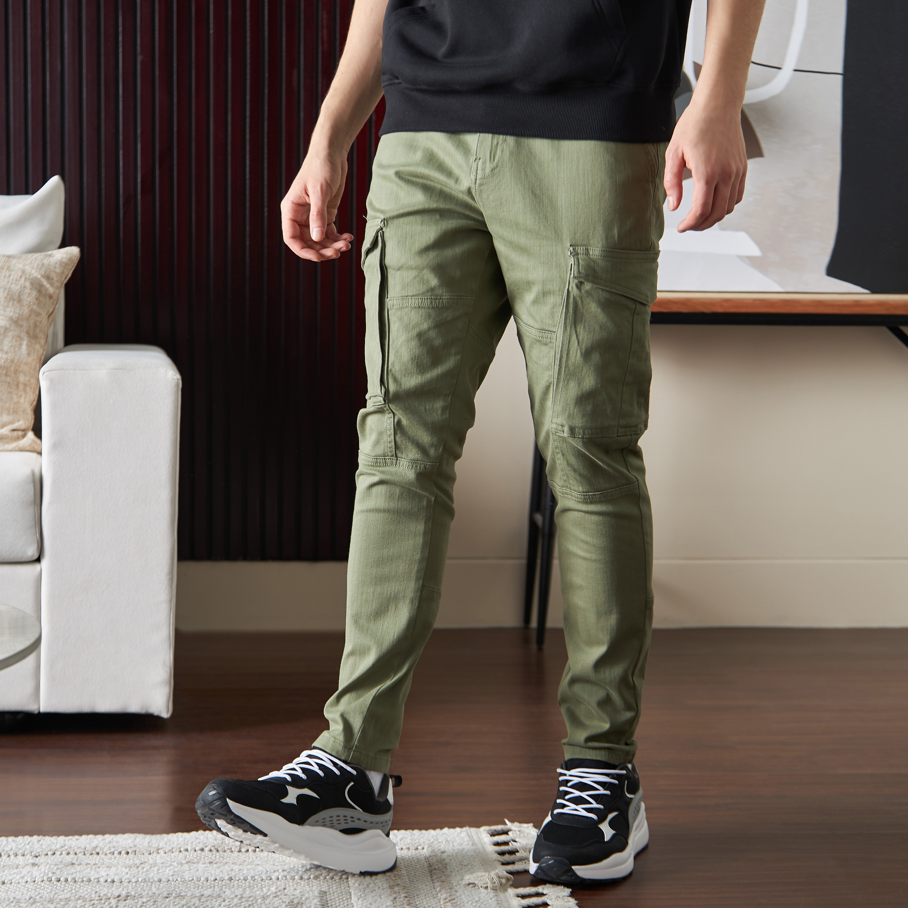 MAX Slim Fit Men Green Trousers - Buy MAX Slim Fit Men Green Trousers  Online at Best Prices in India | Flipkart.com