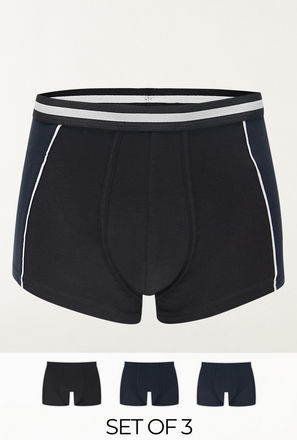 Plain Hipster Trunks - Pack of 3-mxmen-clothing-underwear-knithipster-3