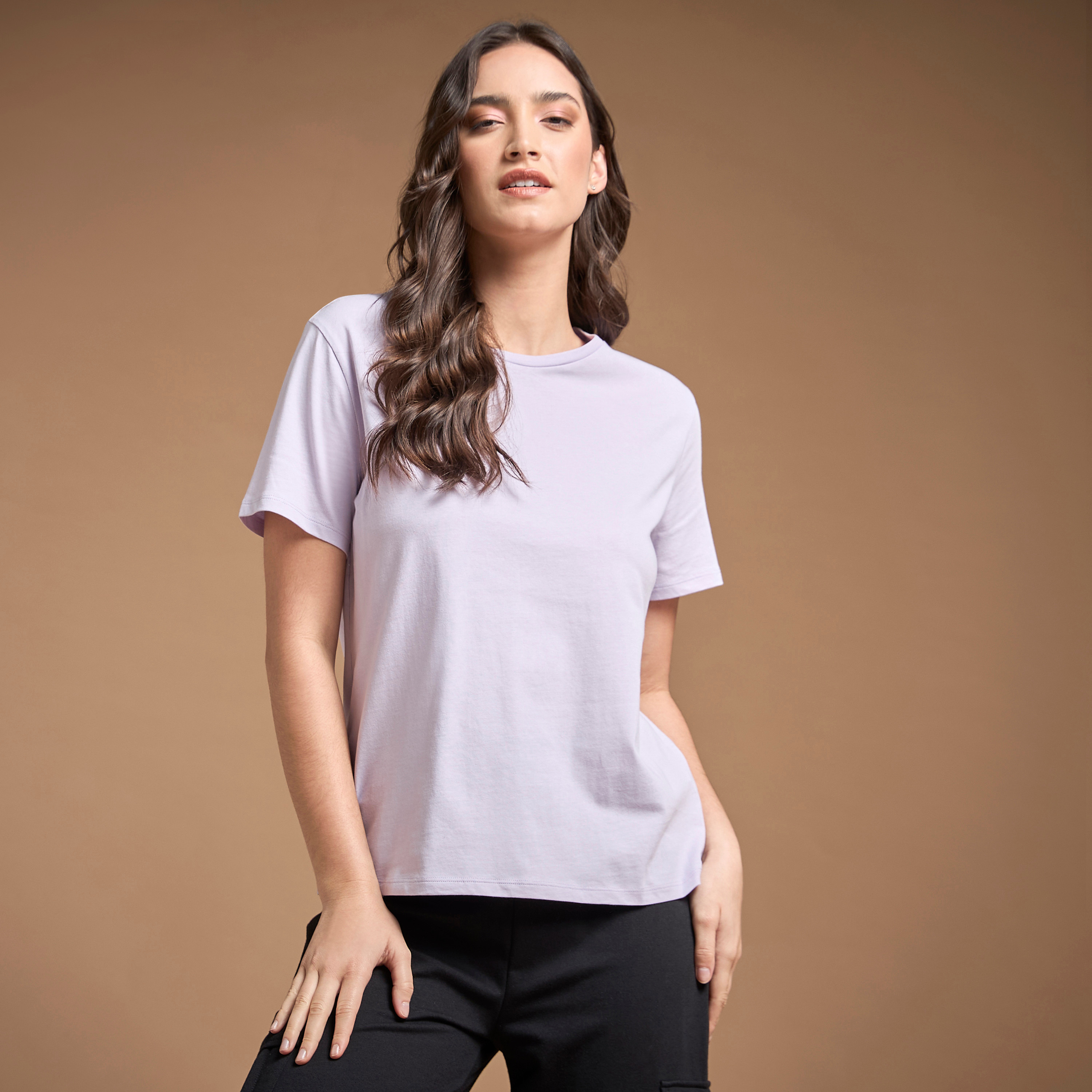 Shop Plain T shirt Online Max Bahrain