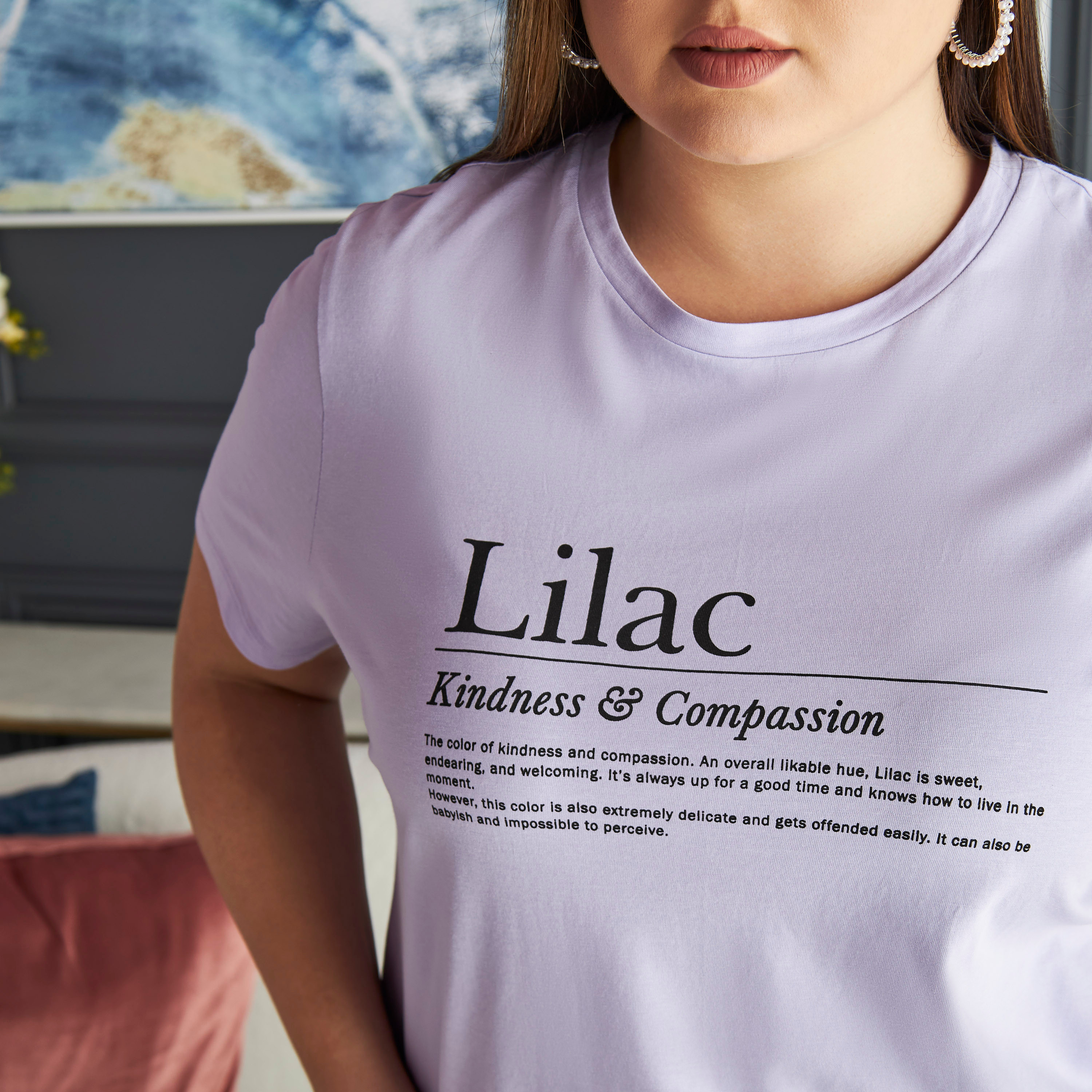 Shop Typographic Print T-shirt Online | Max Qatar