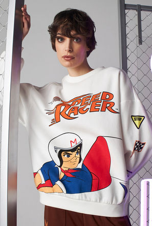 Speed Racer Print Sweatshirt-mxwomen-clothing-hoodiesandsweatshirts-3