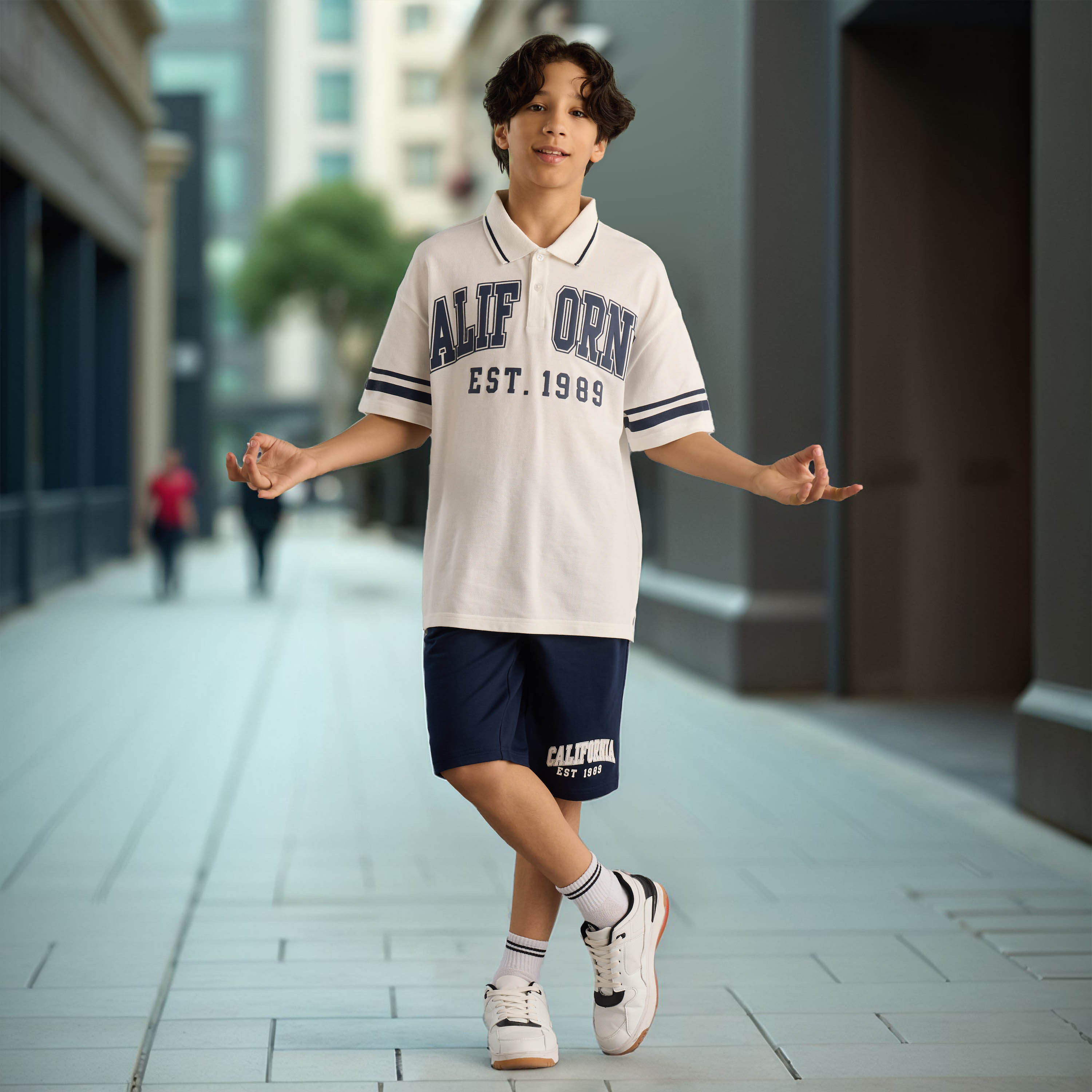 【CALIFORNIA SPORTSWEAR】TEE＆SHORTS SET UP CALIFORNIA SPORTSWEAR】TEE＆SHORTS SET UP
