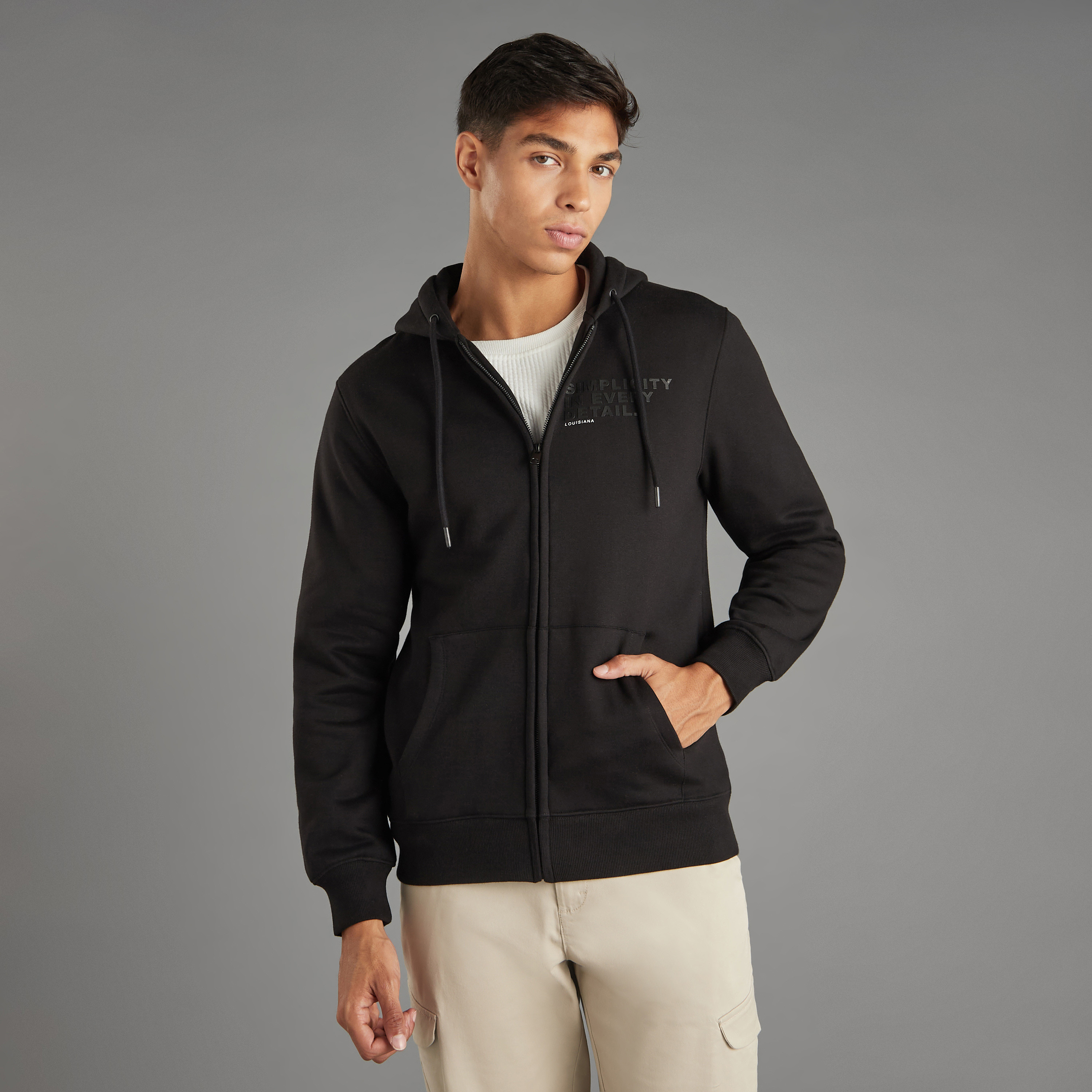 トップス FLEECE POCKET SIGNATURE PRINT HOODIE Arizona Womens Long Sleeve Fleece Hoodie, Color: 3 Blue Hearts