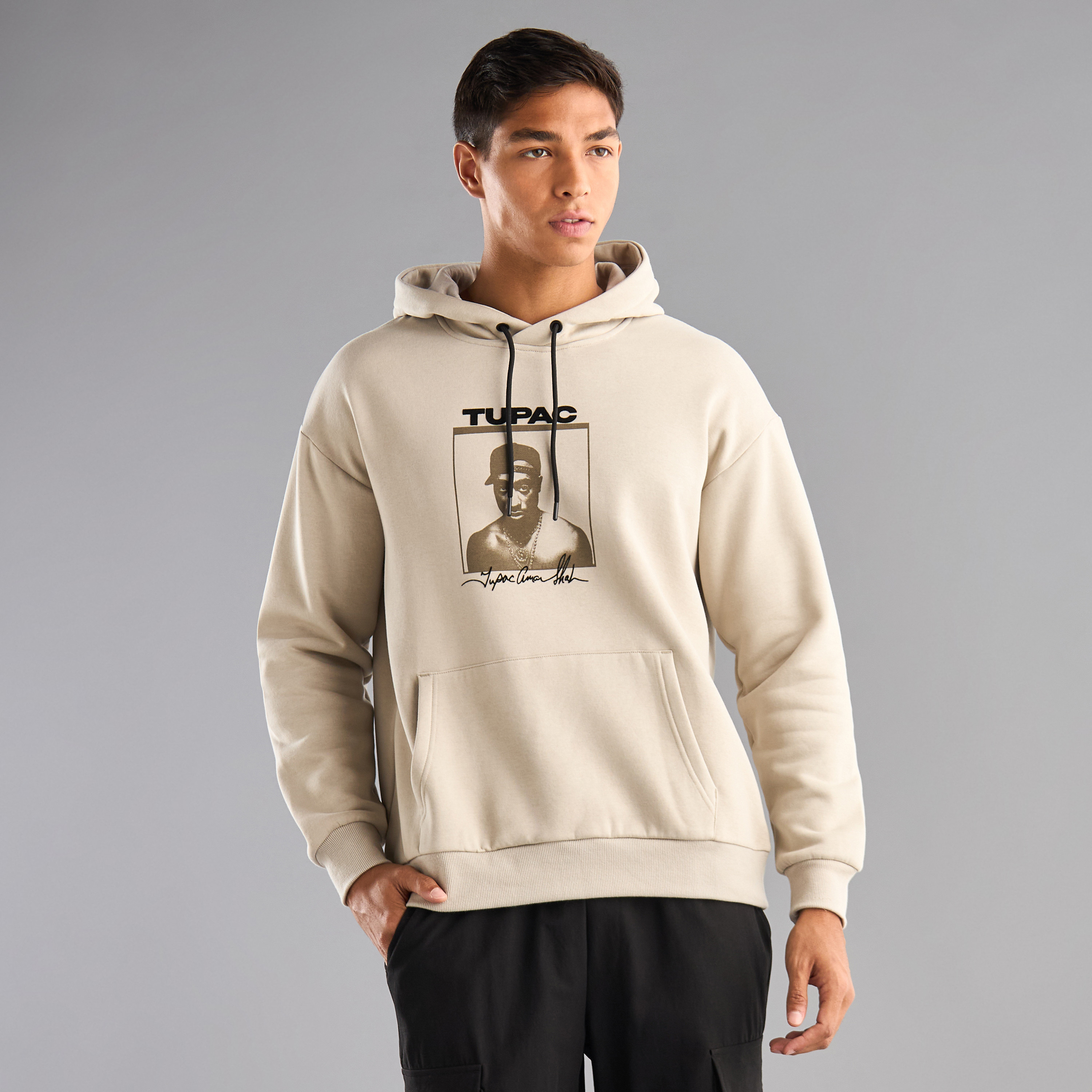 Clothing Tupac Oversized Hoodie Hoodie Tupac Discount