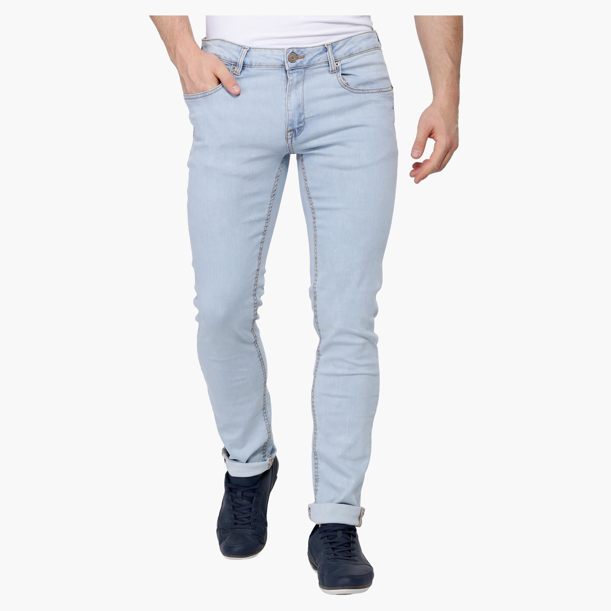 Full best sale white jeans