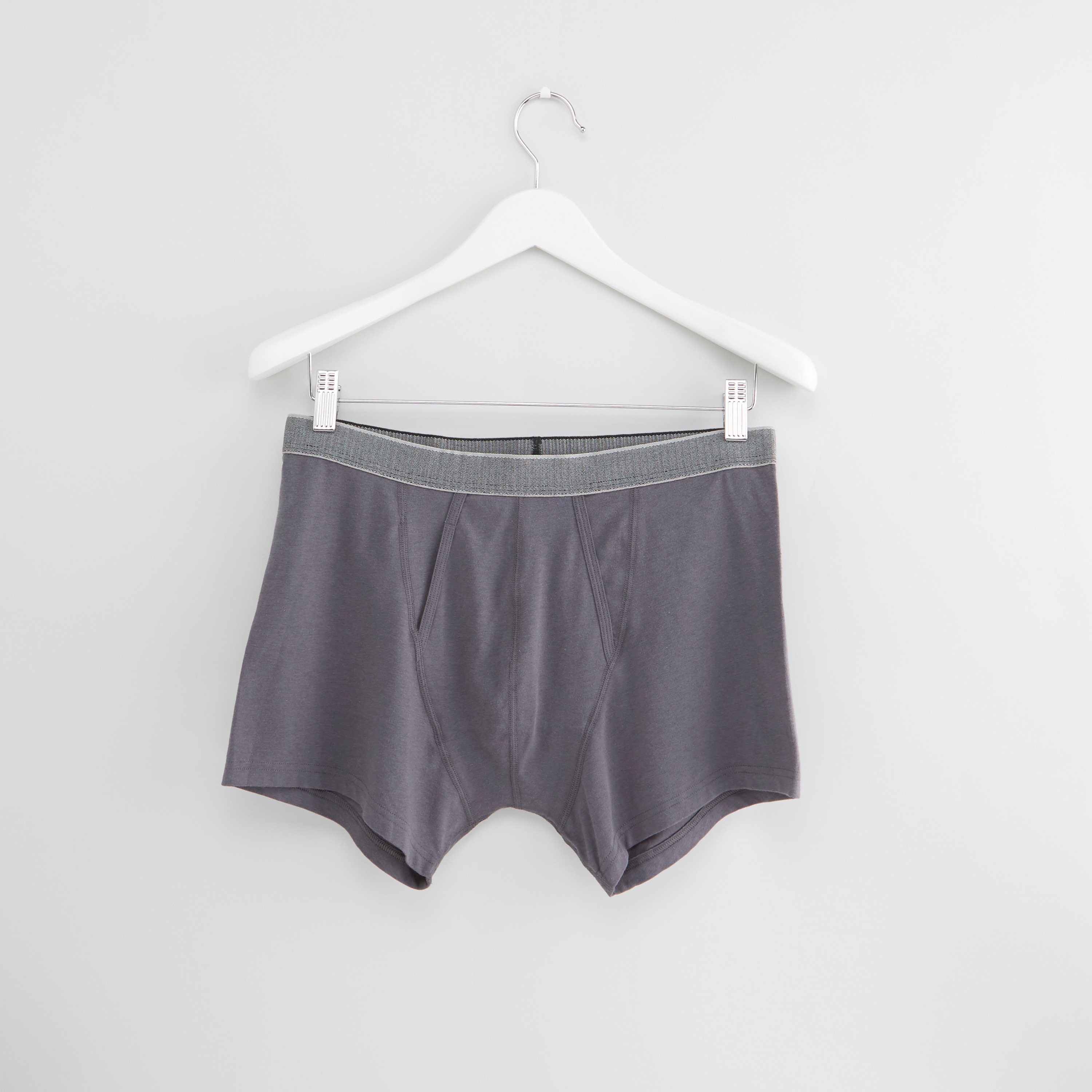 Shop Set of 2 Plain Boxer Briefs Online Max UAE