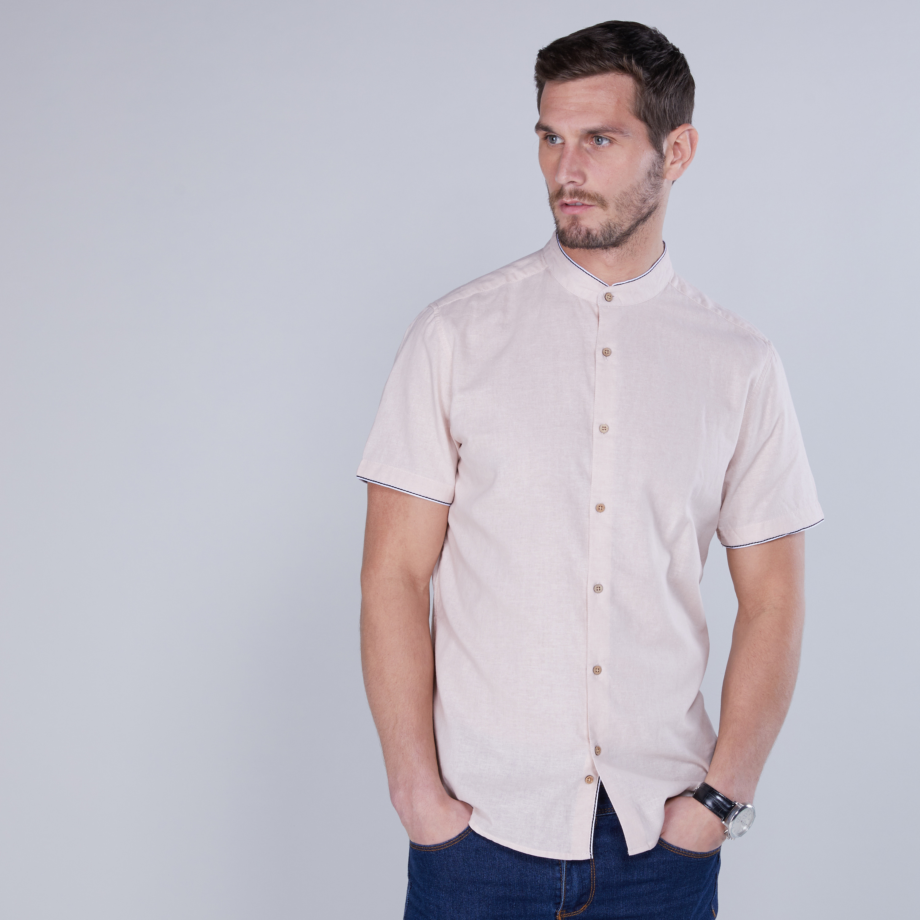 Half collar outlet shirt