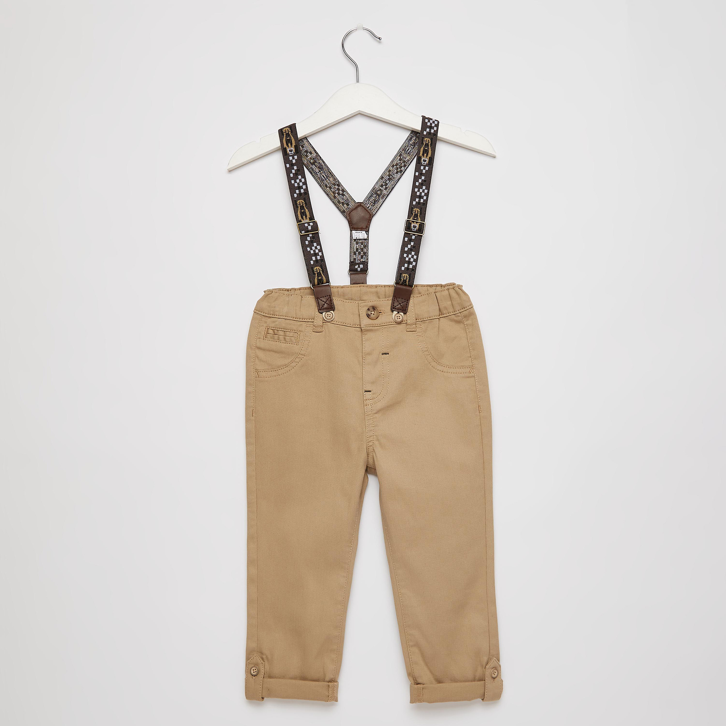 Buy Off White Trousers & Pants for Boys by TALES & STORIES Online | Ajio.com