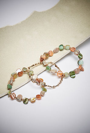 Pack of 3 - Beaded Bracelet-mxwomen-accessories-jewellery-banglesandbracelets-2