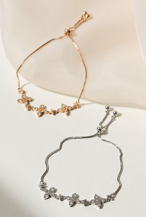 Pack of 2 - Embellished Bracelets-mxwomen-accessories-jewellery-banglesandbracelets-1