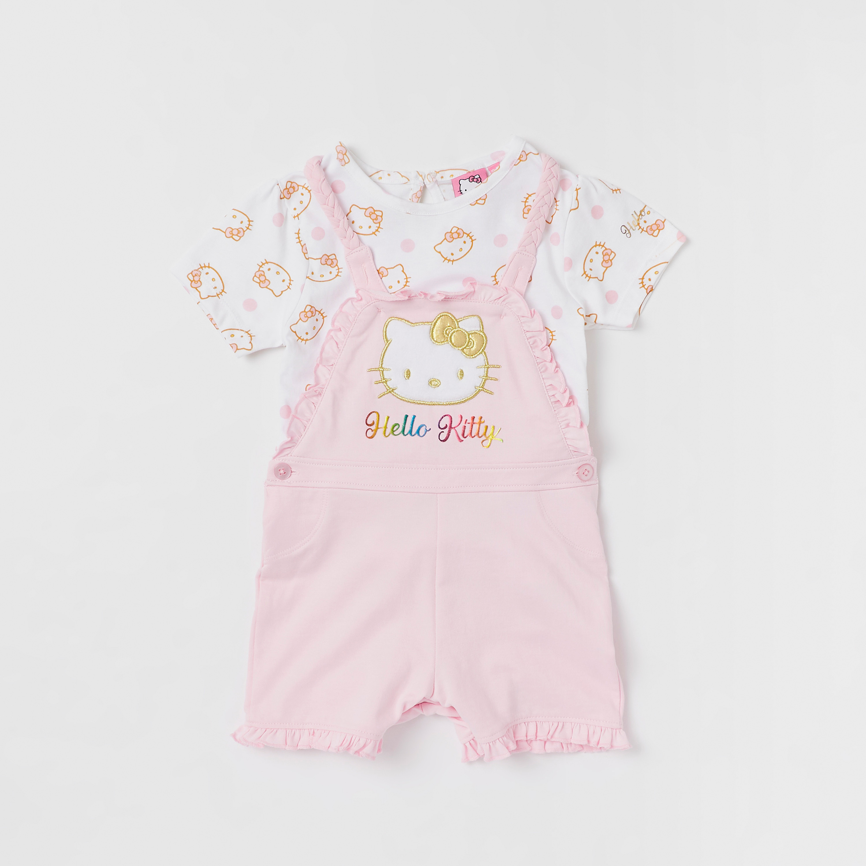 Sleepsuits Baby Asda Menswear Shop Hello Kitty Print T-shirt And