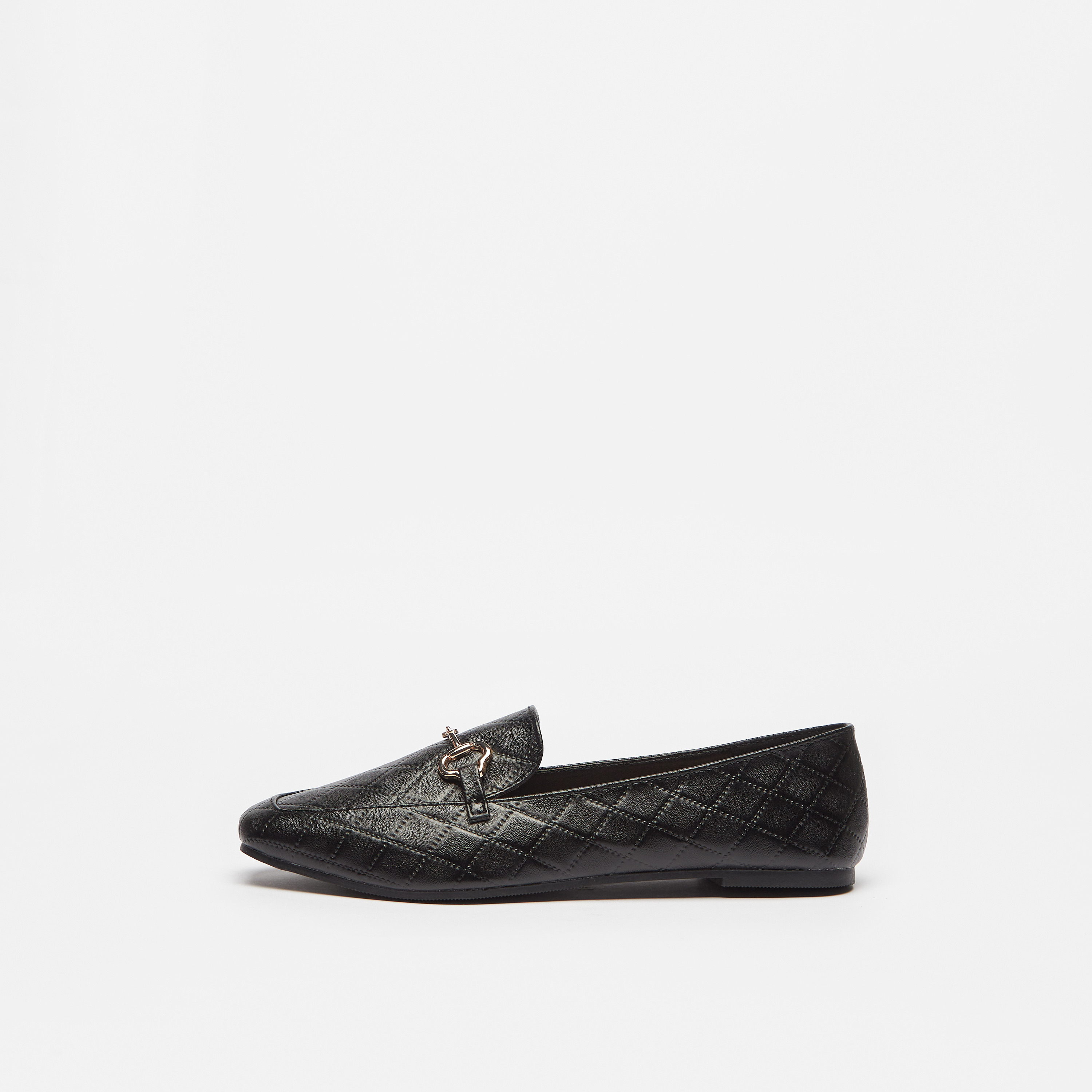 Shop Metal Accent Slip On Loafers Online Max Oman