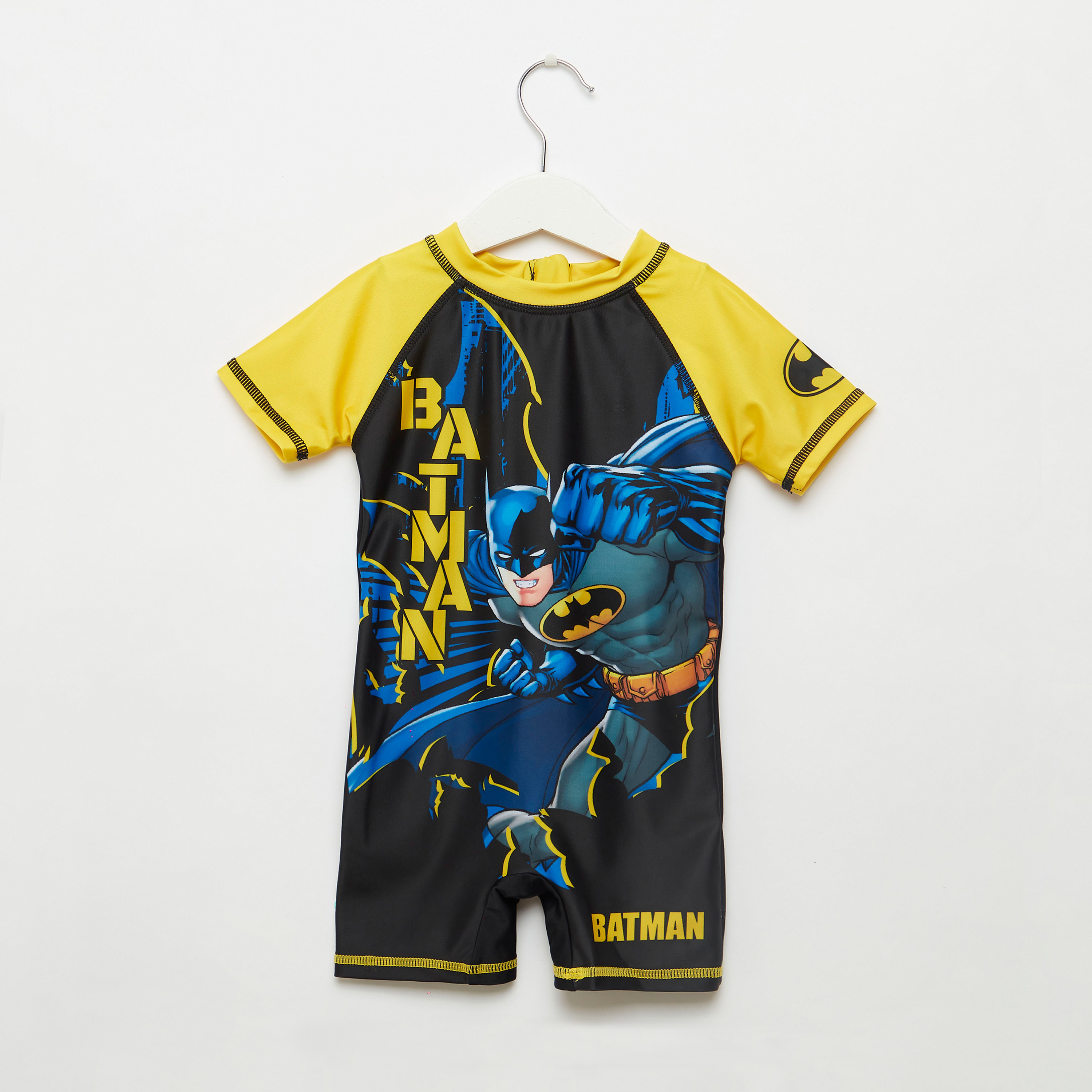 Batman on sale swimsuit boy