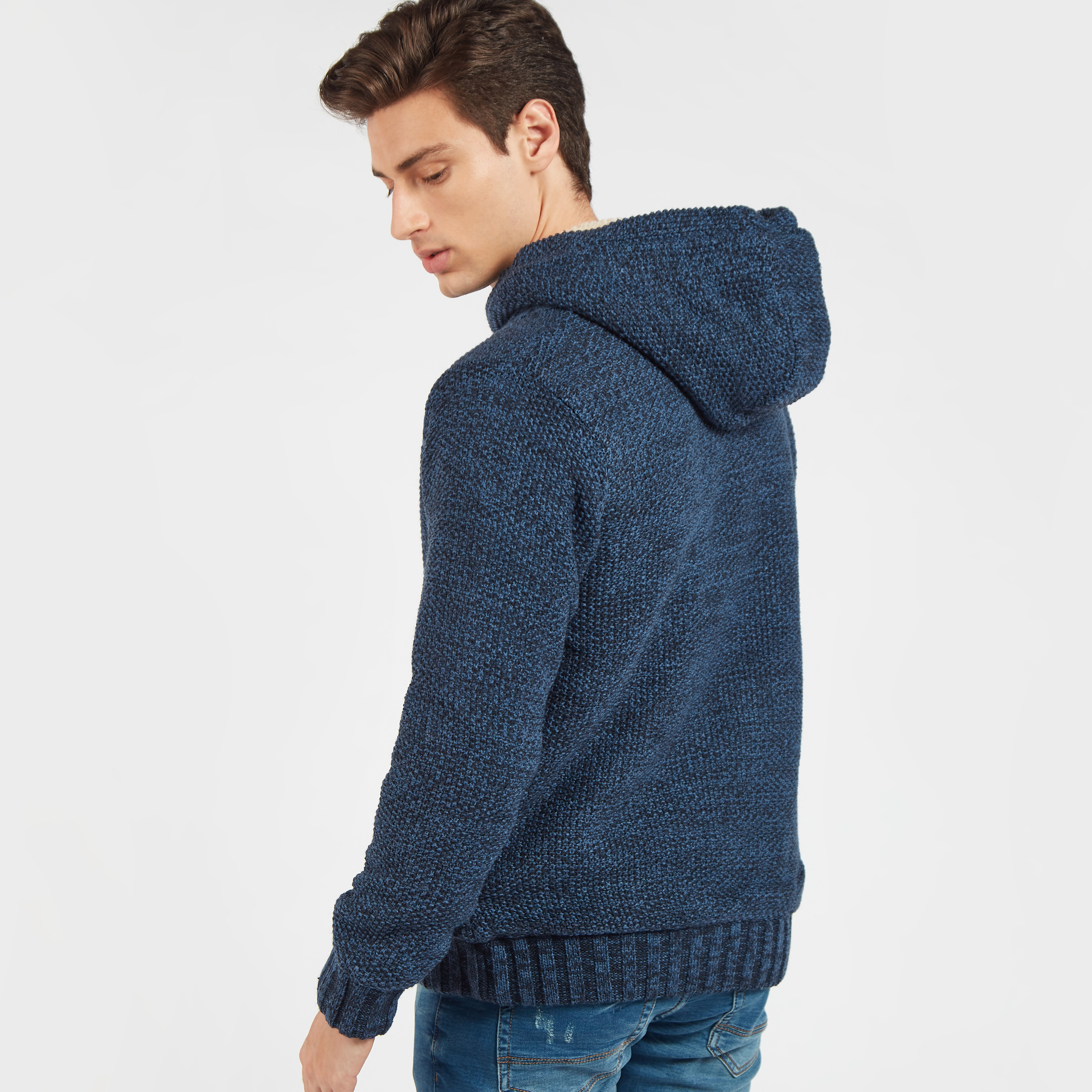 Long sweater with zipper hotsell