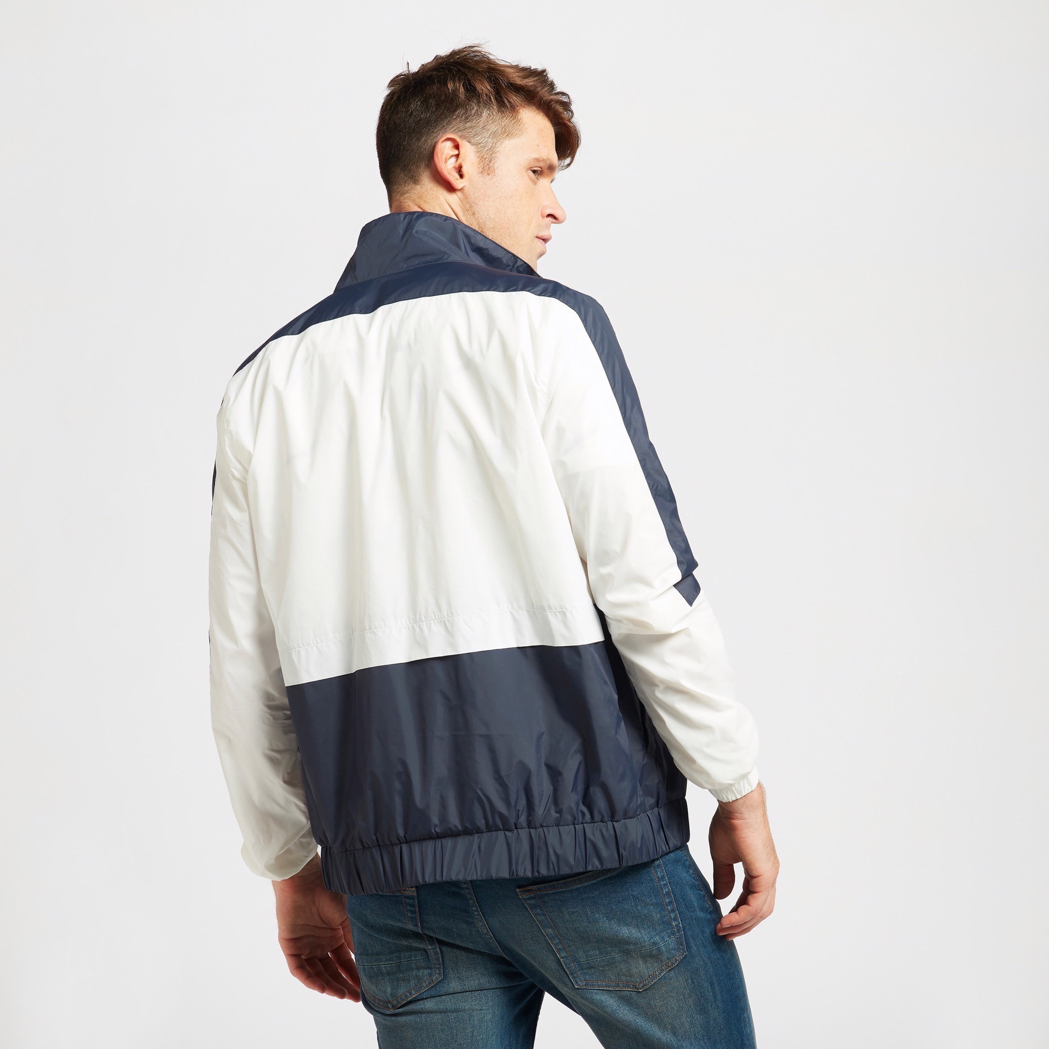 Panelled windbreaker 2024