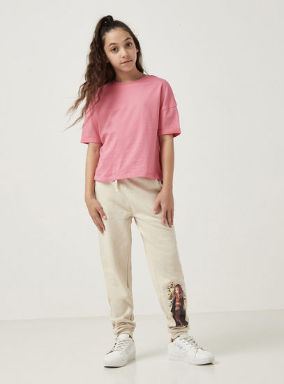 Hermione Granger Print Joggers-Trousers-image-1