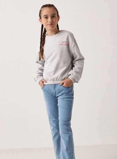Set of 2 - Assorted BCI Cotton Sweatshirt with Long Sleeves