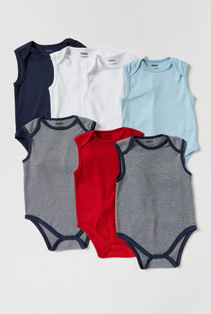 Set of 7 - Assorted Sleeveless Bodysuit