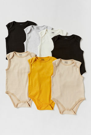 Set of 7 - Assorted Sleeveless Bodysuit