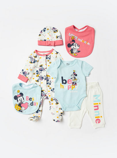 Minnie Mouse Print 6-Piece Clothing Set