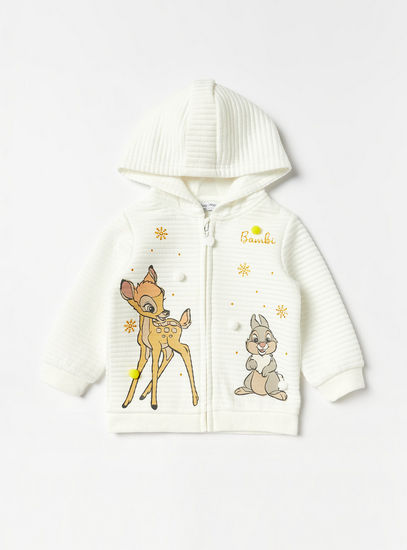 Bambi Print Hooded Sweatshirt and Jog Pant Set