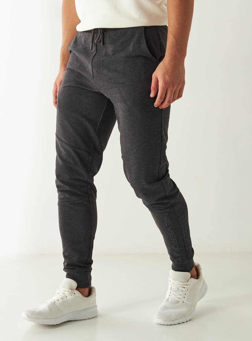 Shop Printed Joggers with Drawstring Closure and Pockets Online | Max UAE