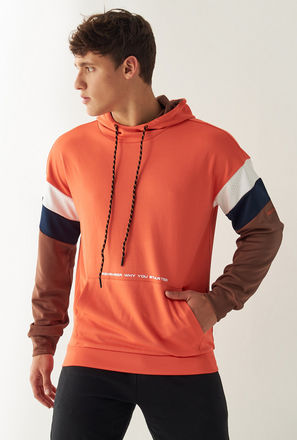 Cut and Sew Sweatshirt with Long Sleeves and Hood-mxmen-clothing-activewear-jacketsandhoodies-2
