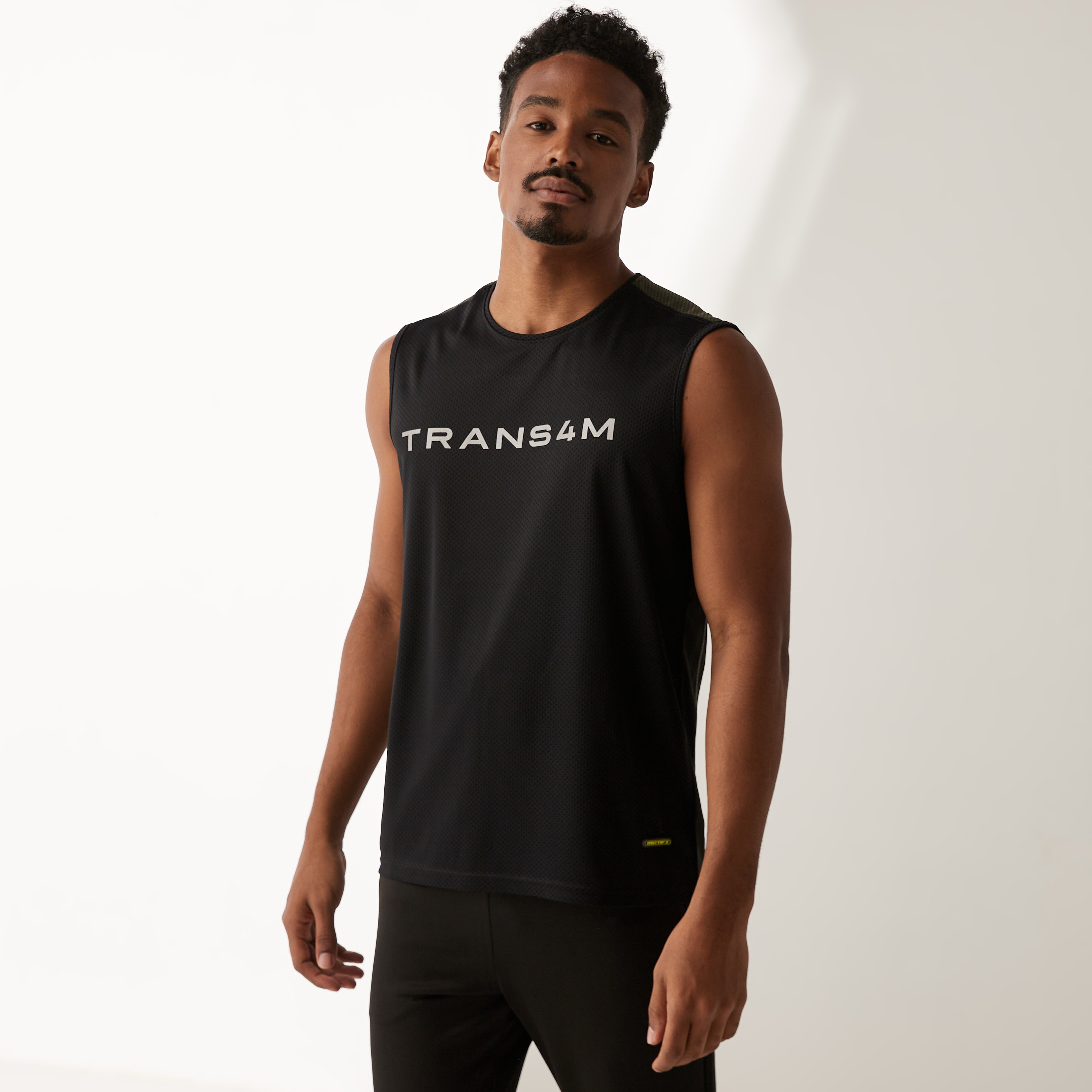 Black tank on sale top men