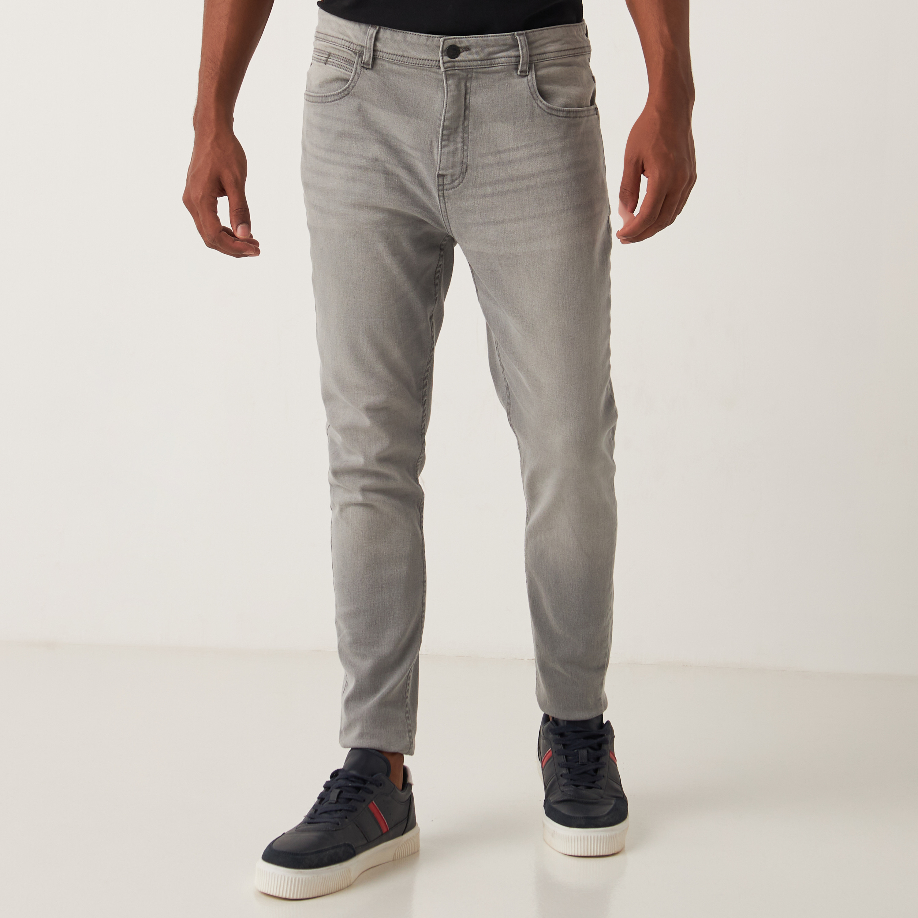 Carrot fit Cargo trousers | Medium Grey | Jack & Jones®