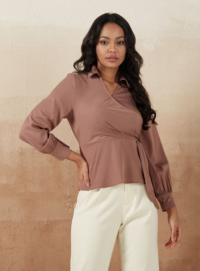 Solid Top with Collar and Tie-Ups