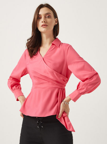 Solid Top with Collar and Tie-Ups