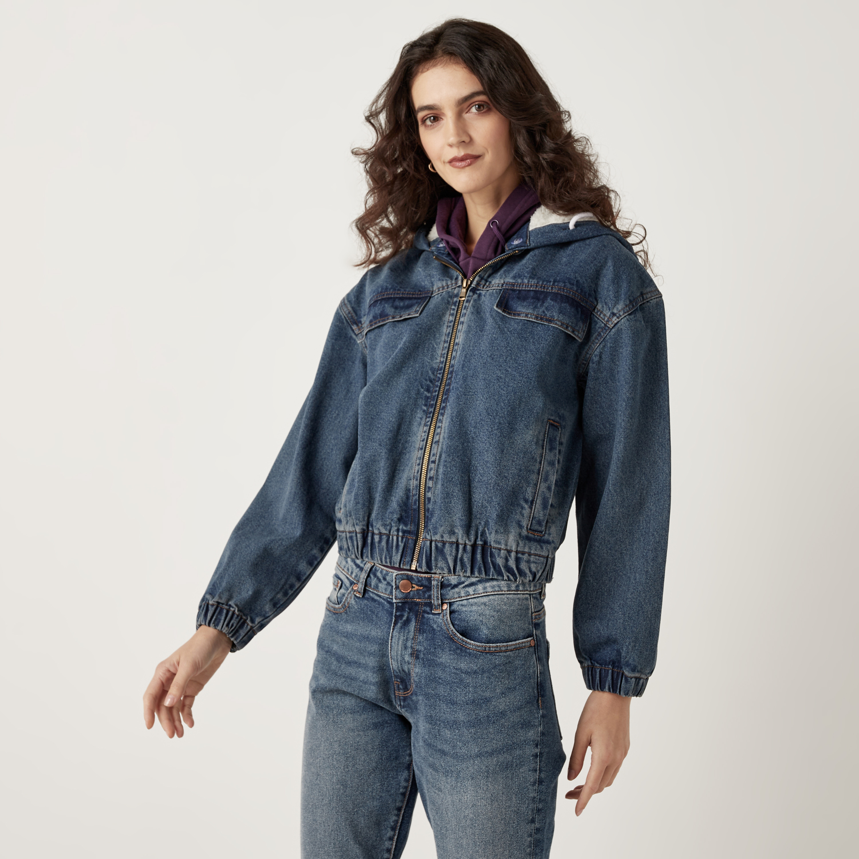 Bdg cropped denim discount jacket