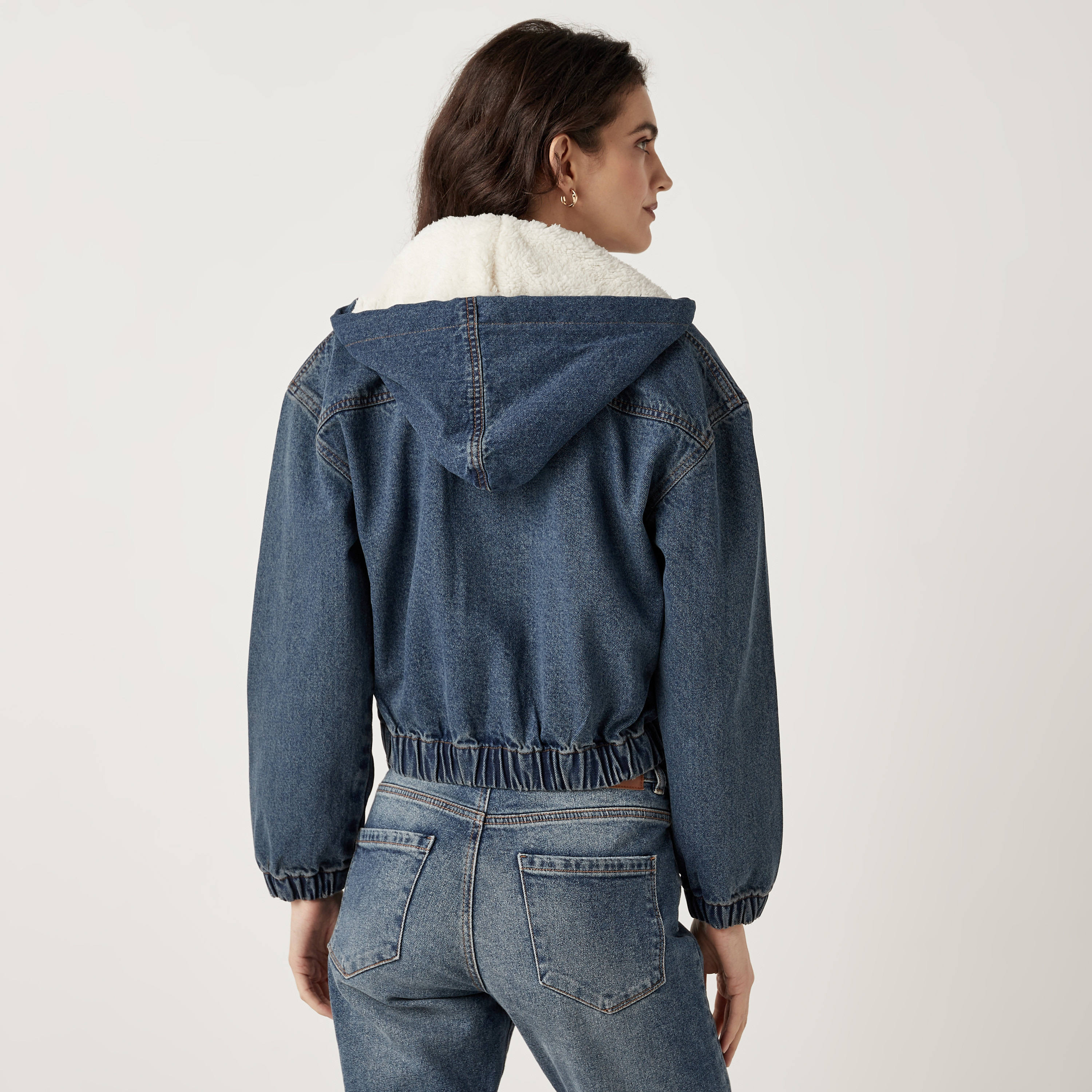 Removable Sherpa-Lined Hood 
