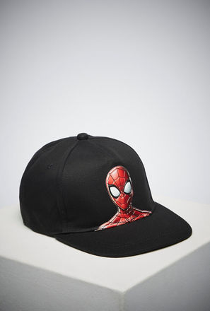 Spider-Man Embossed Cap-mxkids-accessories-boys-capsandhats-1