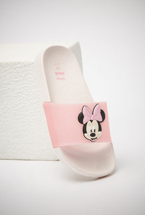 Minnie Mouse and Daisy Duck Embossed Slip-On Slide Slippers-mxkids-shoes-girlstwotoeightyrs-flipflops-3