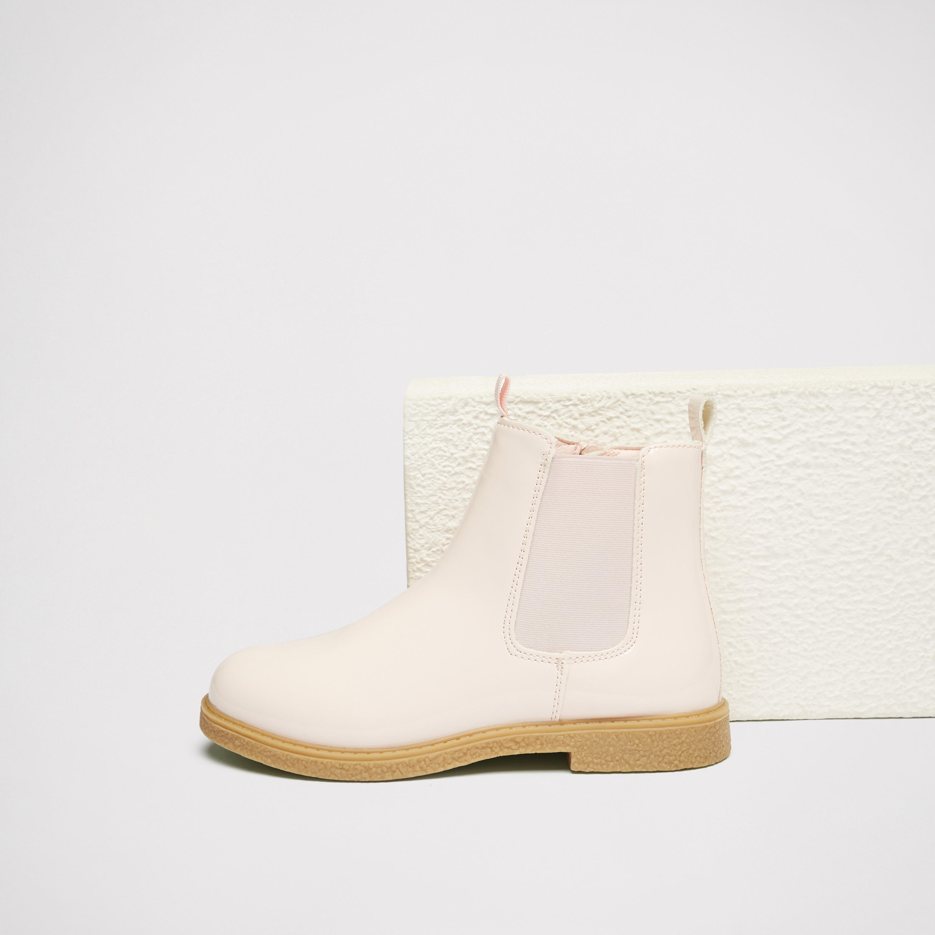 Cream chelsea boots mens on sale