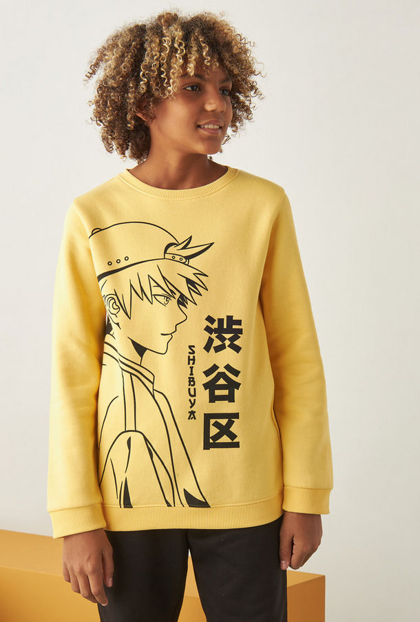 Shibuya Print Sweatshirt-undefined-1