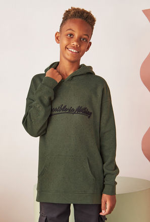 Slogan Print Hooded Sweatshirt-mxkids-boyseighttosixteenyrs-clothing-hoodiesandsweatshirts-1