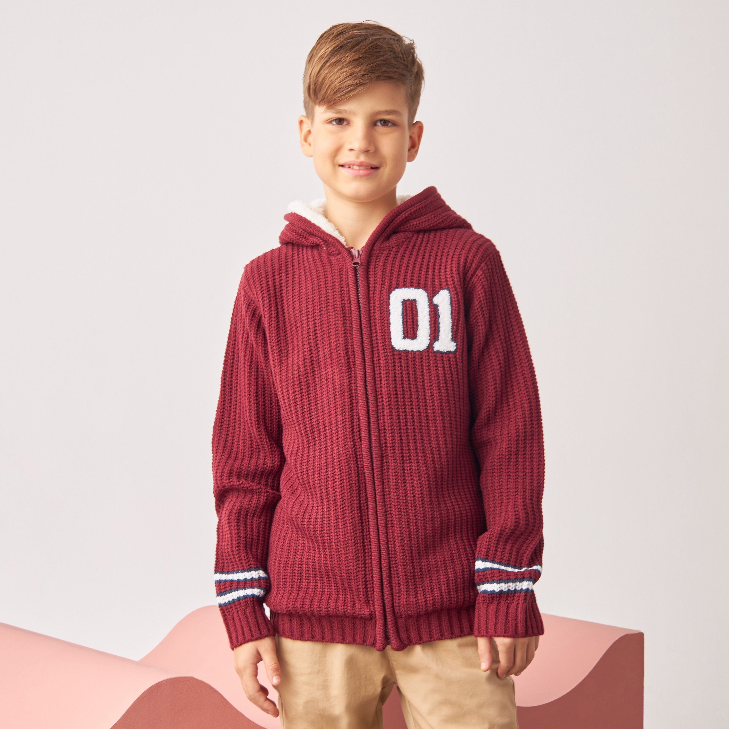 Sherpa lined sweatshirt outlet boys