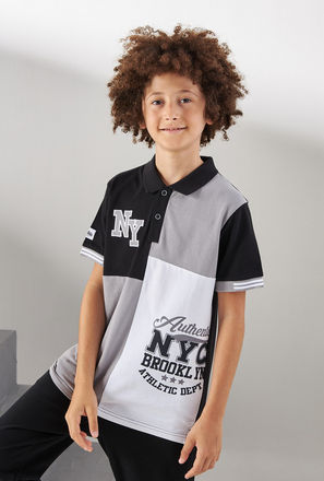 New York Print Colourblocked Polo T-shirt-mxkids-boyseighttosixteenyrs-clothing-teesandshirts-poloshirts-2