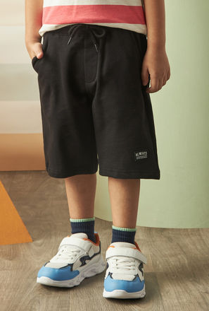 Plain Pull-On Shorts-mxkids-backtoschool-clothing-0
