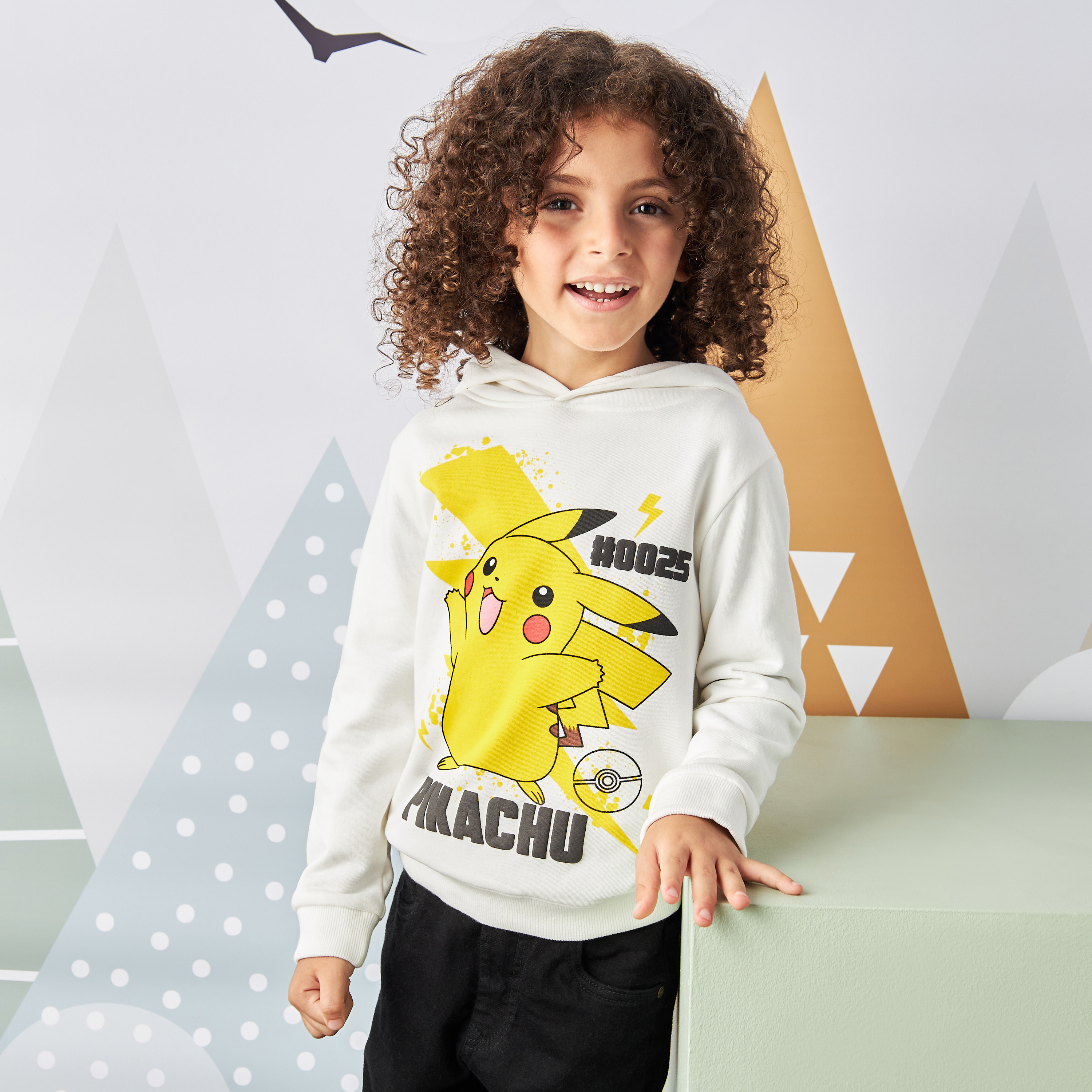 Boys pikachu online hoodie