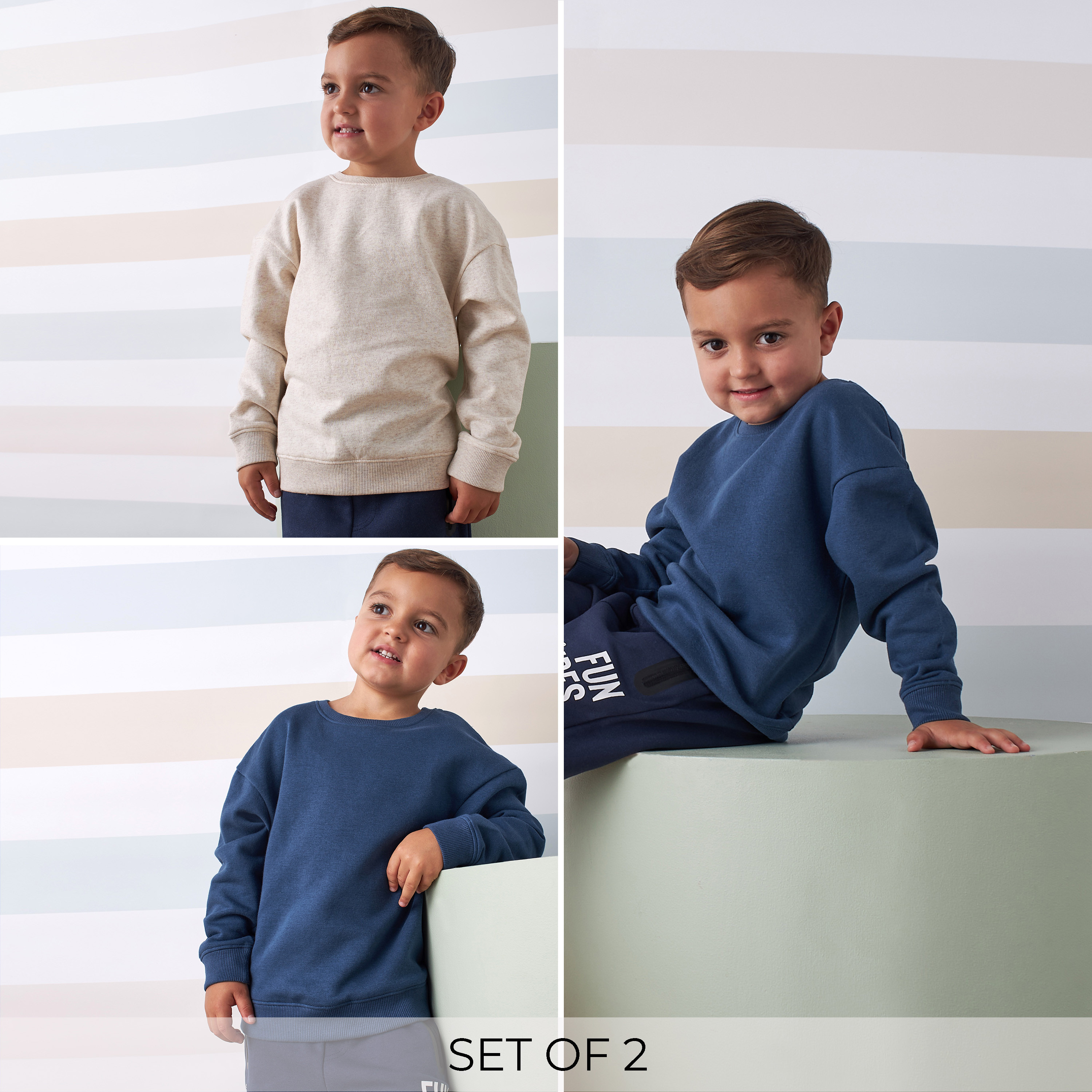 Boys plain outlet sweatshirts