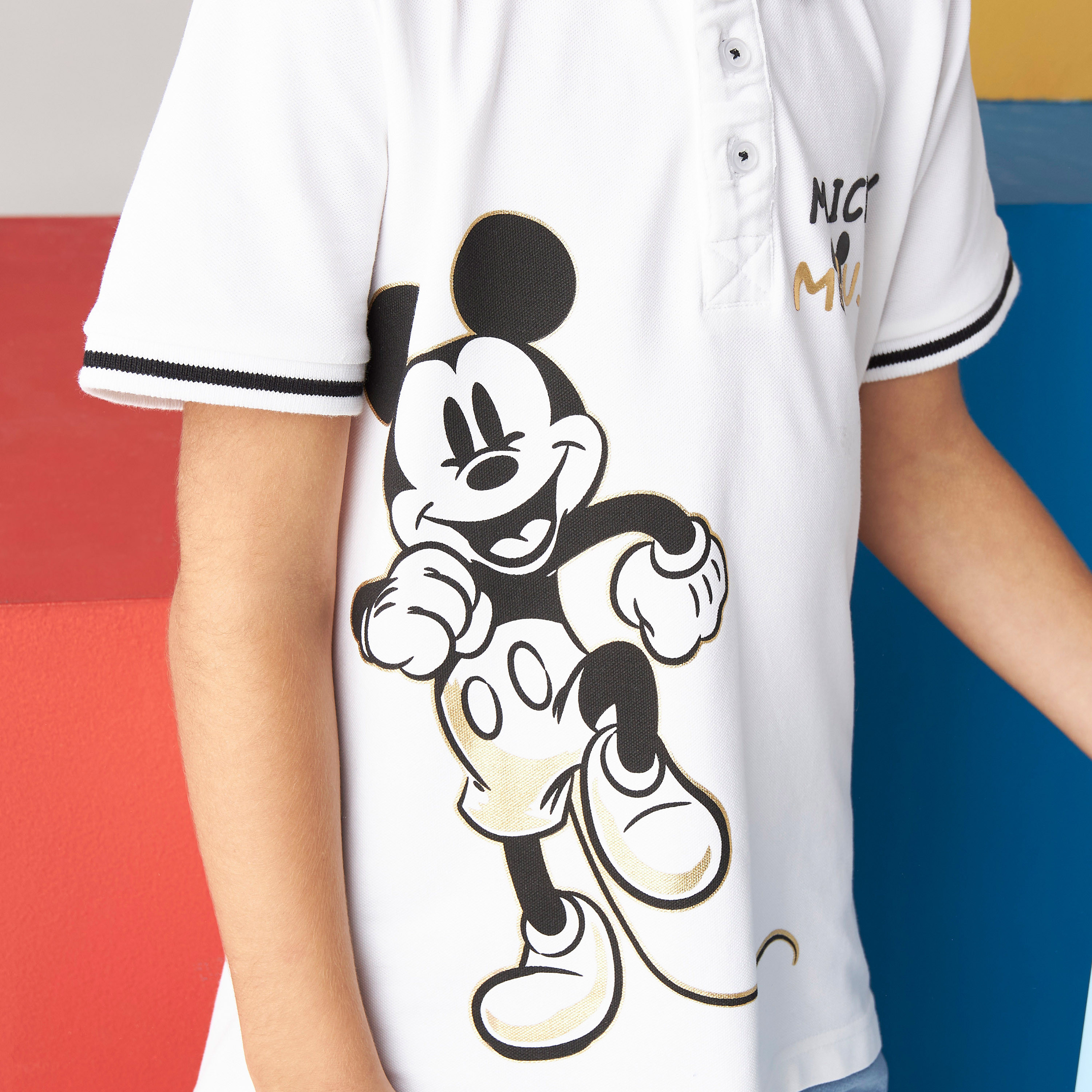 Lacoste mickey mouse polo best sale