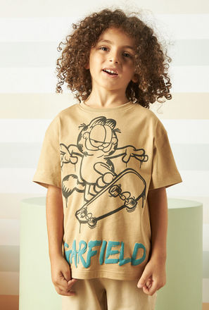 Garfield Print Better Cotton T-shirt-mxkids-boystwotoeightyrs-clothing-character-topsandtshirts-3
